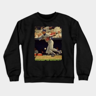 Brett Butler in Los Angeles Dodgers Crewneck Sweatshirt